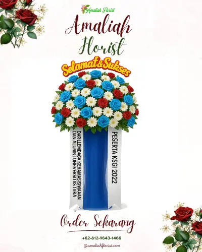 Standing Flower di Bandar Buat
